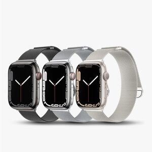 Apple Smartwatch Trio - Black, Silver, Gold